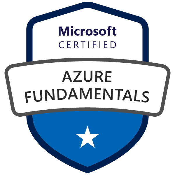 Microsoft Azure Fundamentals Certification